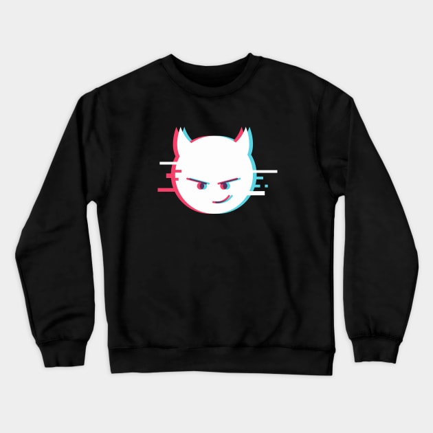 Cute Devil Crewneck Sweatshirt by Utopia Shop